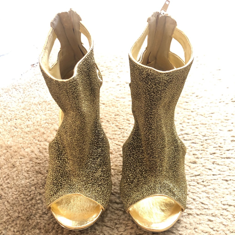 Gold Heels